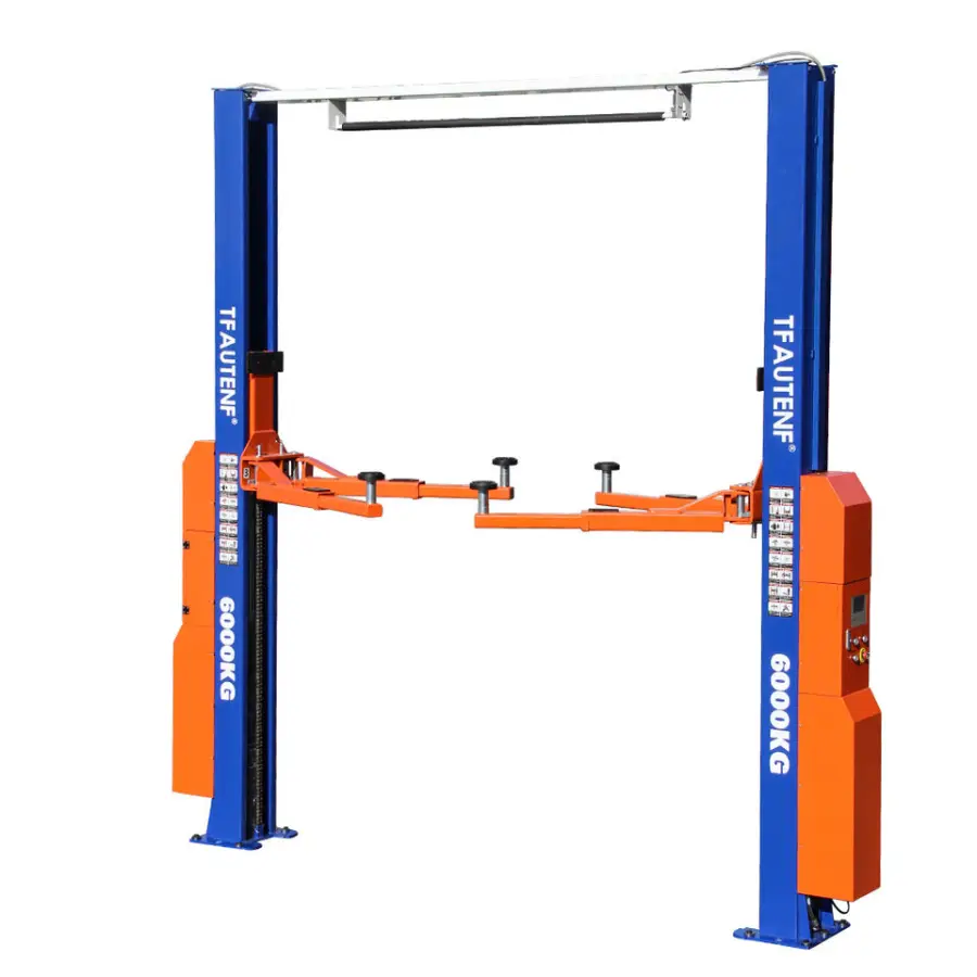 TFAUTENF CE 6T clear Floor Auto Lift Car Hoist Hydraulic 2 Post Car Lift — image 3