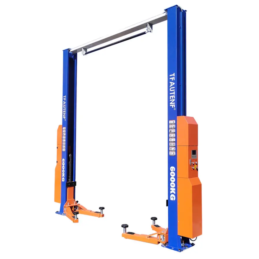 TFAUTENF CE 6T clear Floor Auto Lift Car Hoist Hydraulic 2 Post Car Lift — image 5