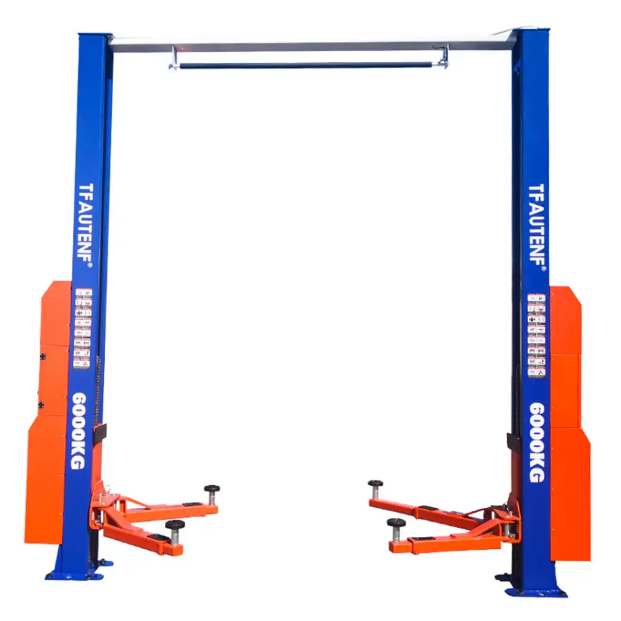 TFAUTENF CE 6T clear Floor Auto Lift Car Hoist Hydraulic 2 Post Car Lift — image 6