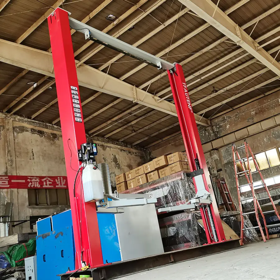 TFAUTENF TF-H40 Limit Switch Hydraulic 9000 Lbs Clear Floor 2 Post Car Lifts — view 6
