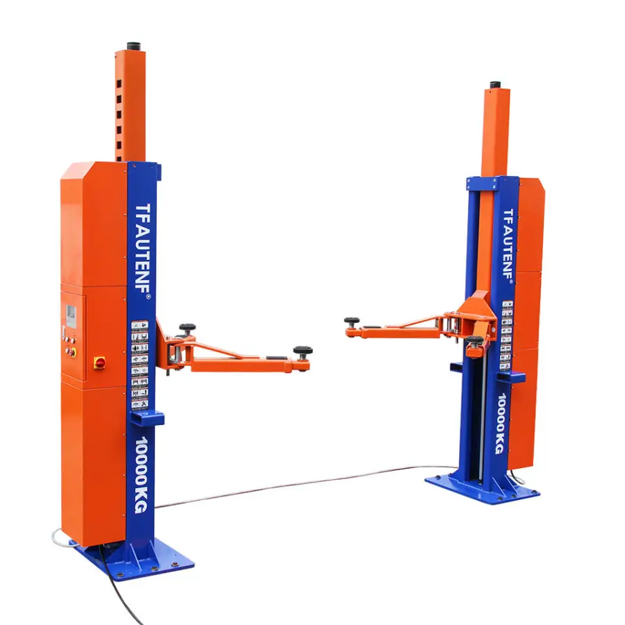 TFAUTENF CE 10T 23000lbs Heavy Duty Car Lift 2 Post Hydraulic Intelligent Two Post Car Lift — image 4