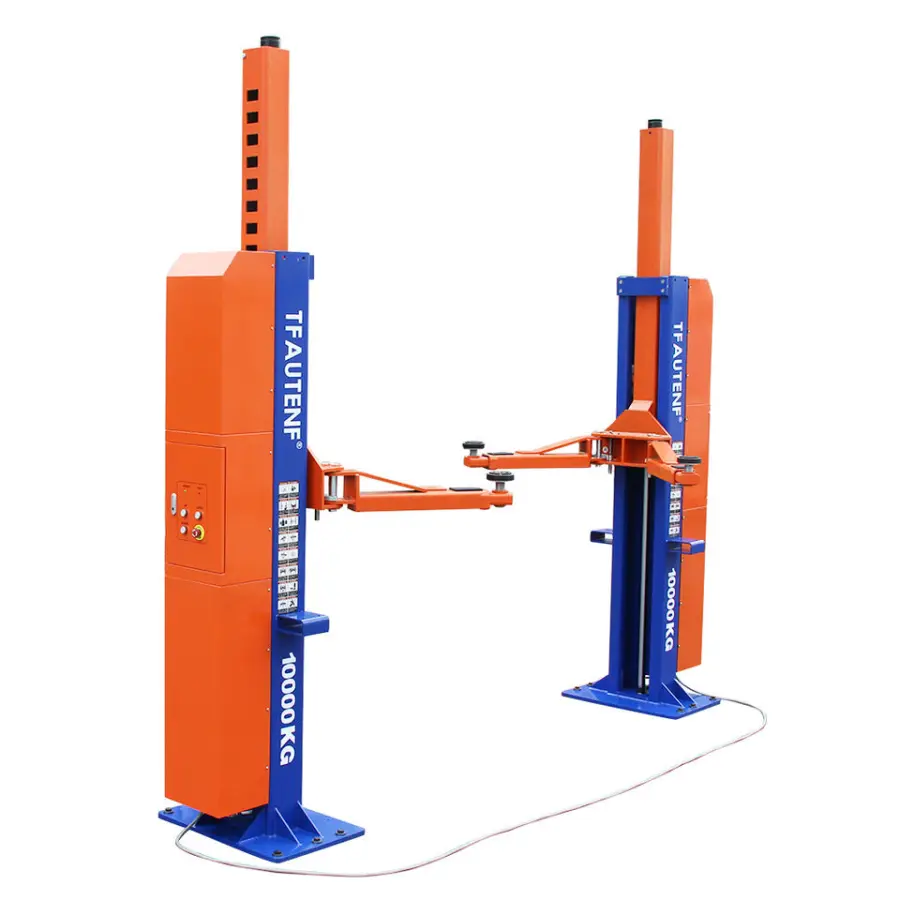 TFAUTENF CE 10T 23000lbs Heavy Duty Car Lift 2 Post Hydraulic Intelligent Two Post Car Lift — image 5
