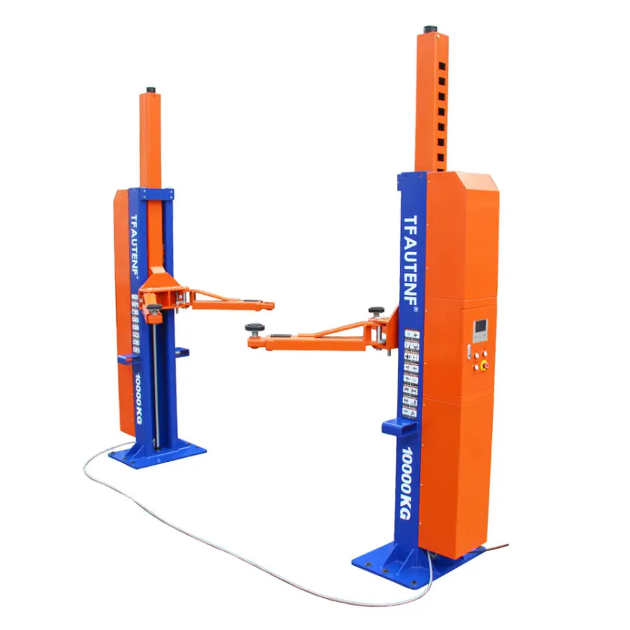 TFAUTENF CE 10T 23000lbs Heavy Duty Car Lift 2 Post Hydraulic Intelligent Two Post Car Lift — image 6