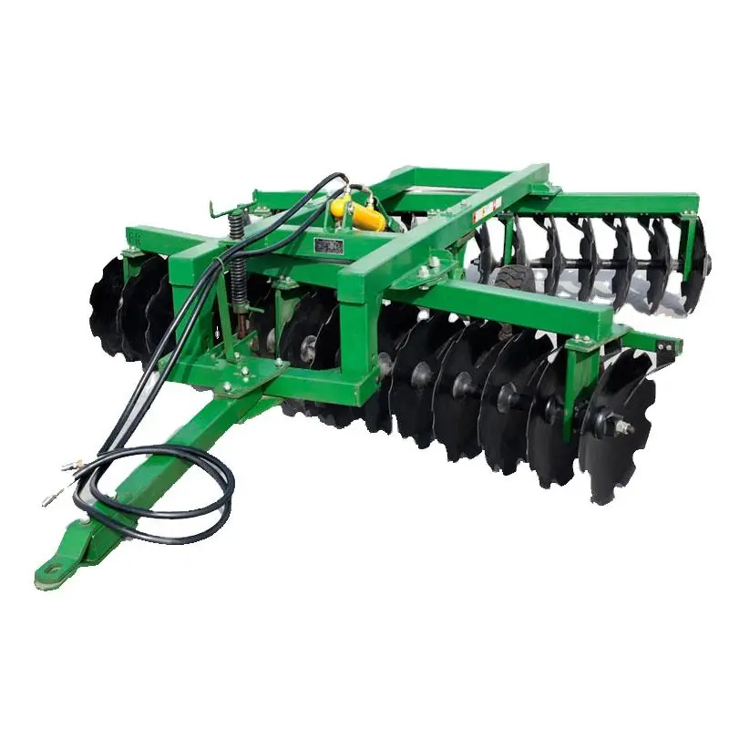 Heavy Trailed Disk Plough and Disc Harrow for Tractor with CE — view 1