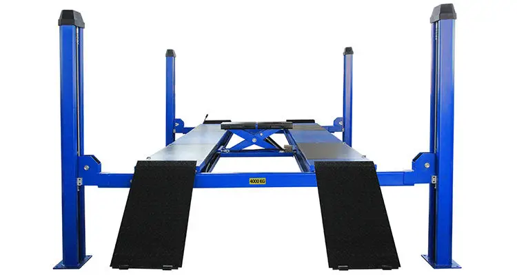 Factory Cheap CE Hydraulic 4T 9000 Lbs Four Post Car Lift with Hydraulic Jack for Car Alignment Lifting 4 Post Alignment Lift — image 3
