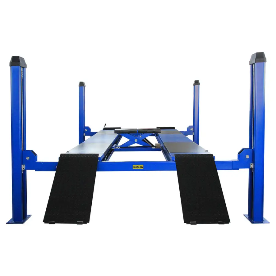 AUTENF 4000kg Four Post Car Hoist Hydraulic 4 Post Car Lift Vehicle Equipment Use in Workshop with Ce 4 Tons Column Lift — view 1