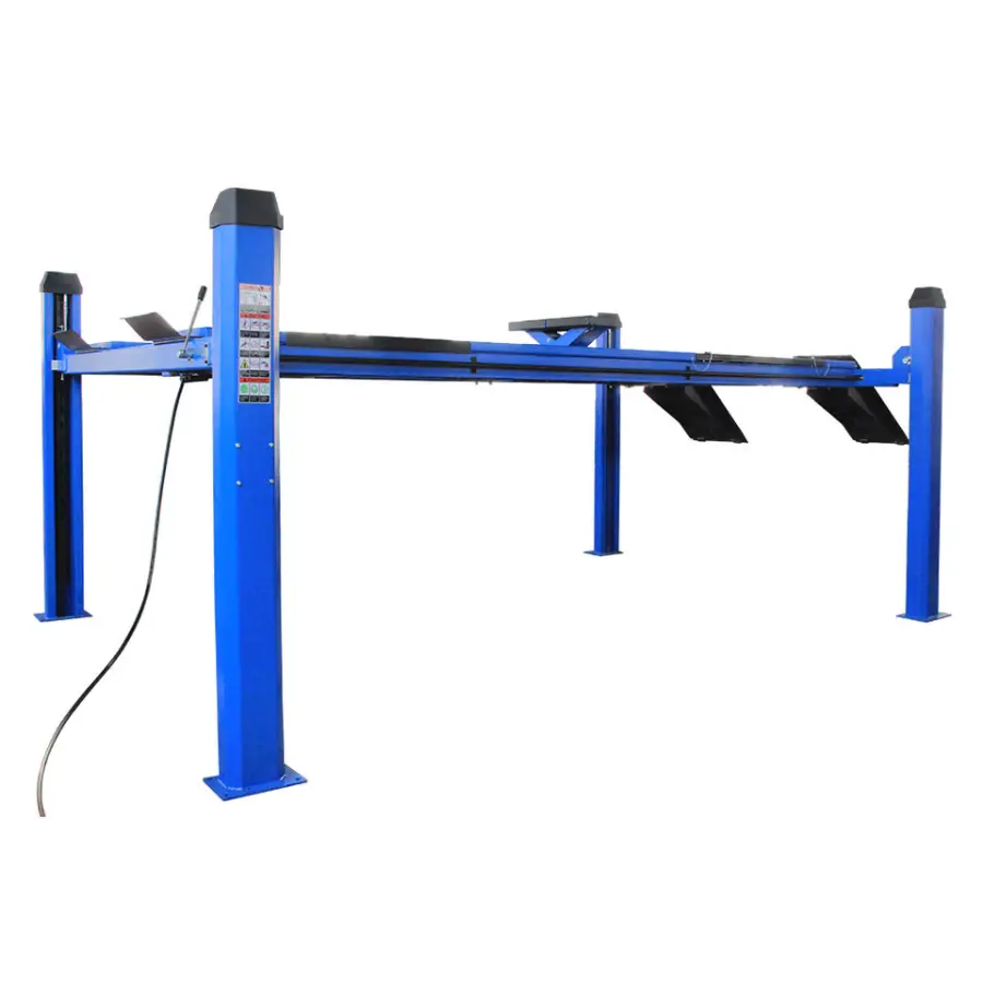 AUTENF 4000kg Four Post Car Hoist Hydraulic 4 Post Car Lift Vehicle Equipment Use in Workshop with Ce 4 Tons Column Lifts — image 7