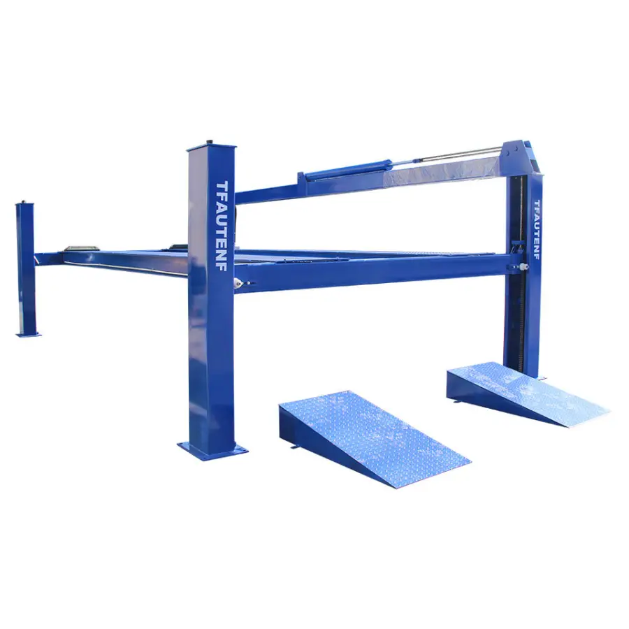 Hydraulic Heavy Duty 12 Tons Four Post Car Lift Platform Type for Trucks — image 5
