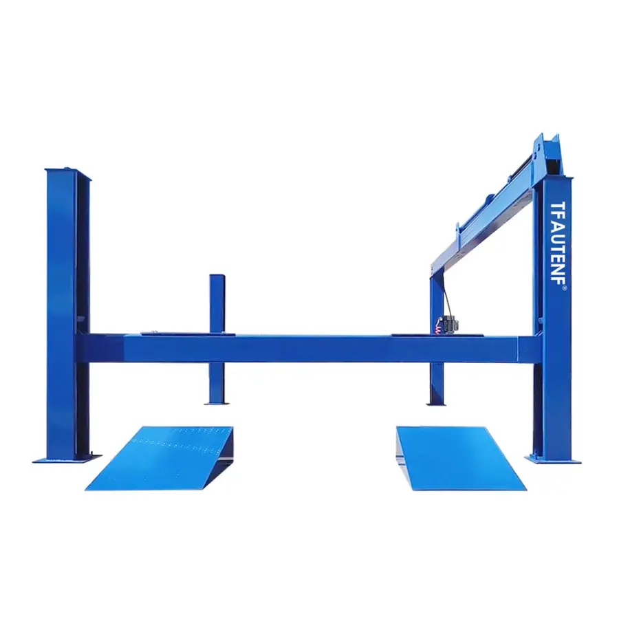 Hydraulic Heavy Duty 12 Tons Four Post Car Lift Platform Type for Trucks — image 6
