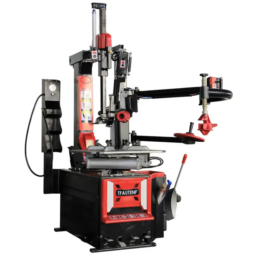TFAUTENF Popular Economical Dual Pneumatic Cylinders Car Tyre Changer Machine — image 3