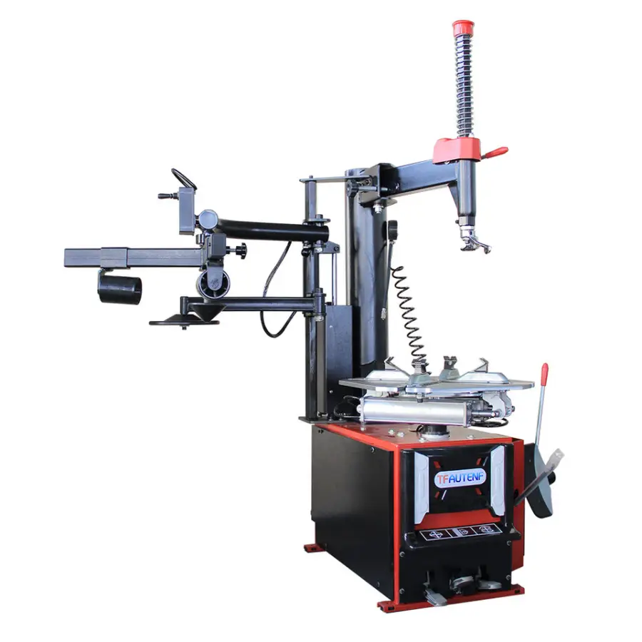 TF-702TC Economical 24" Car Tire Changer with Fixed Tower and Left-arm for Auto Tire Mount and Demount — image 3