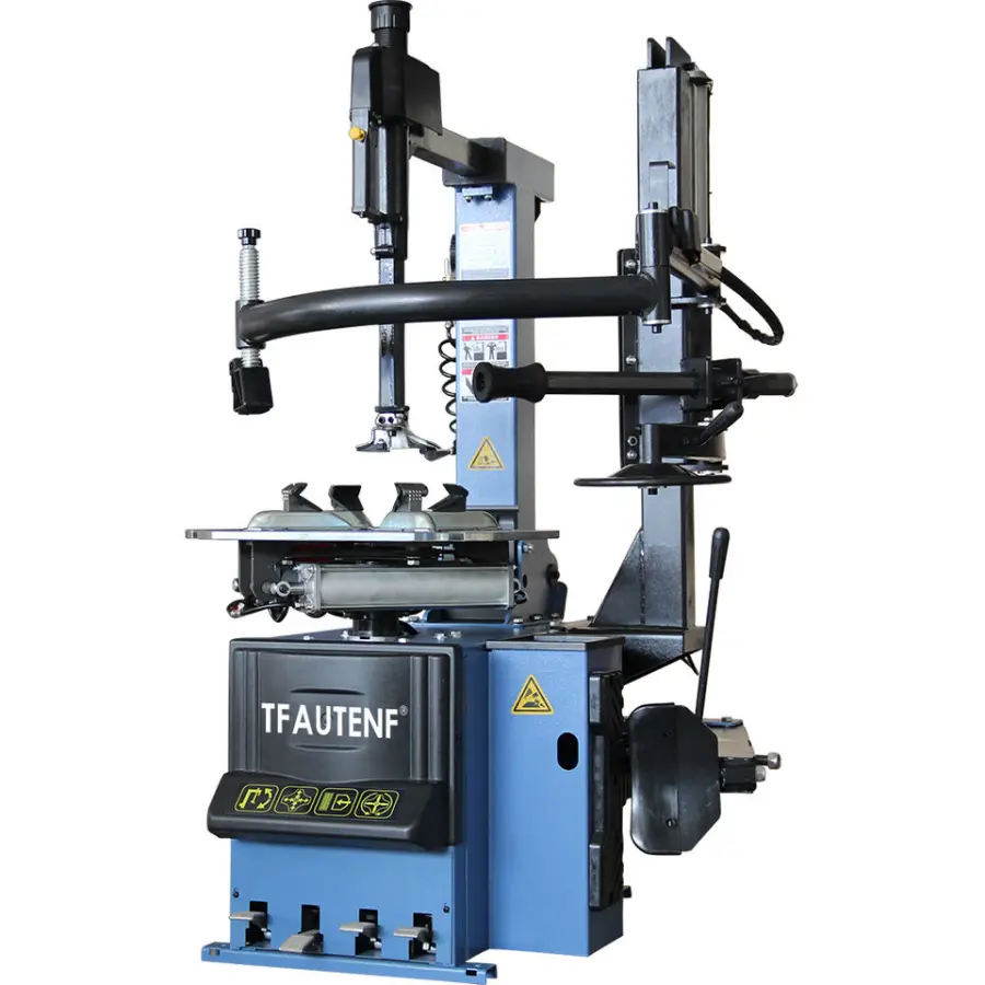 Semi Automatic Tire Changer with Swing Arm — view 1