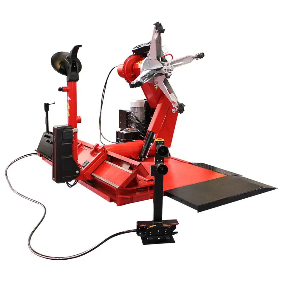 AUTENF Tire Disassemble Machine Hydraulic Heavy Duty Truck Tire Changer Ce Approve 4S Workshop Use Bus Tyre Changer Equipment — image 3