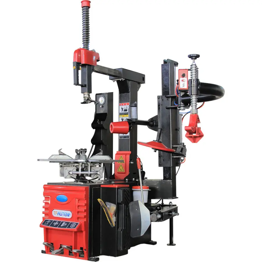 24" Capacity Car Tire Changer with Tilt-back Tower and Right-hand Swing Arm for Auto Tire Changing Service — image 4