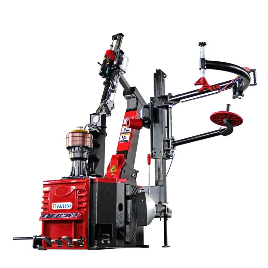 12''-26'' Touchless Leverless Fully Automatic Tire Changing Machine / Tyre Remover with Swing Arm — view 1