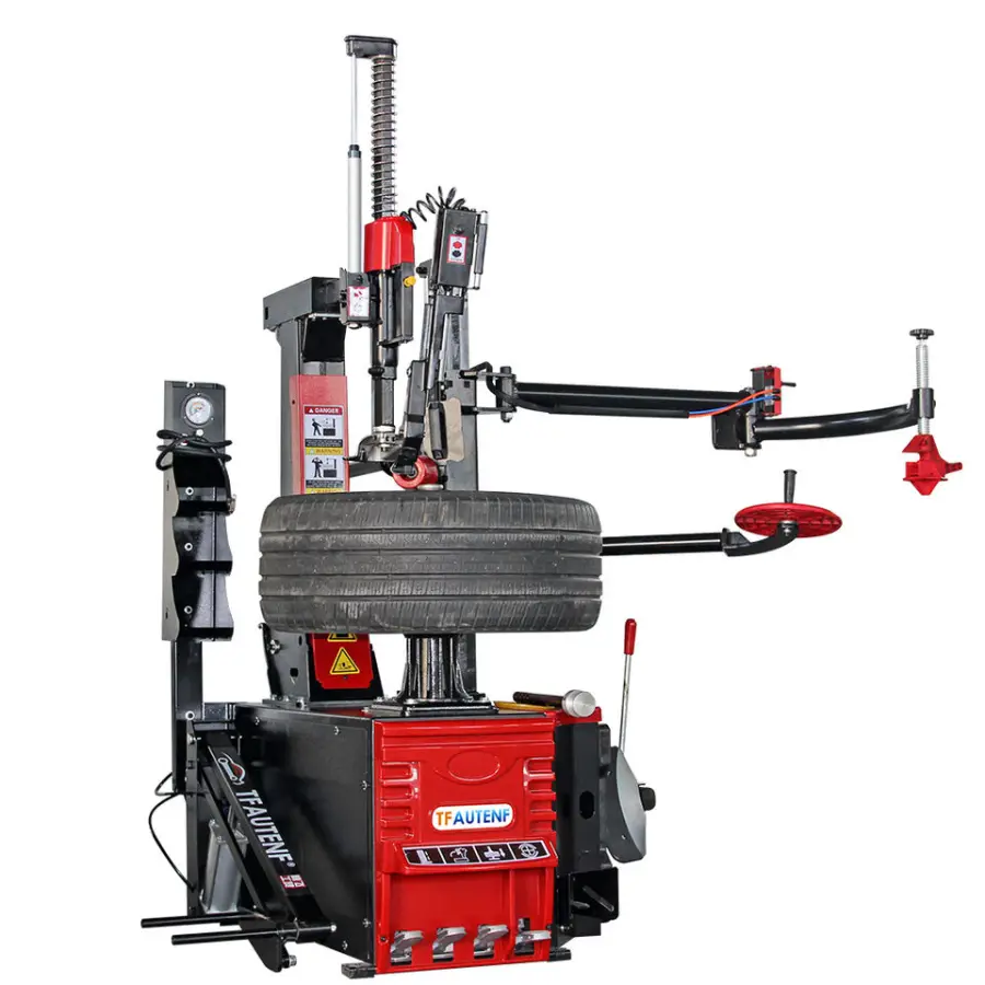 12''-26'' Touchless Leverless Fully Automatic Tire Changing Machine / Tyre Remover with Swing Arm — image 5