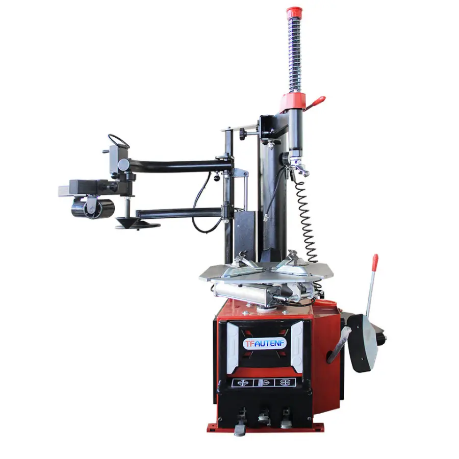 TFAUTENF CE 24'' Tire Dismounting Machine Car Tyre Changer Machine for Cars with Touchless Swing Arm — view 1