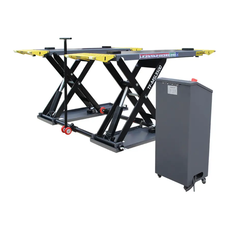 TFAUTENF Electrical Mid-rise Mobile 3T/3.5T Hydraulic Car Scissor Lift/3tons Mid-rise Scissor Car Lift — image 5