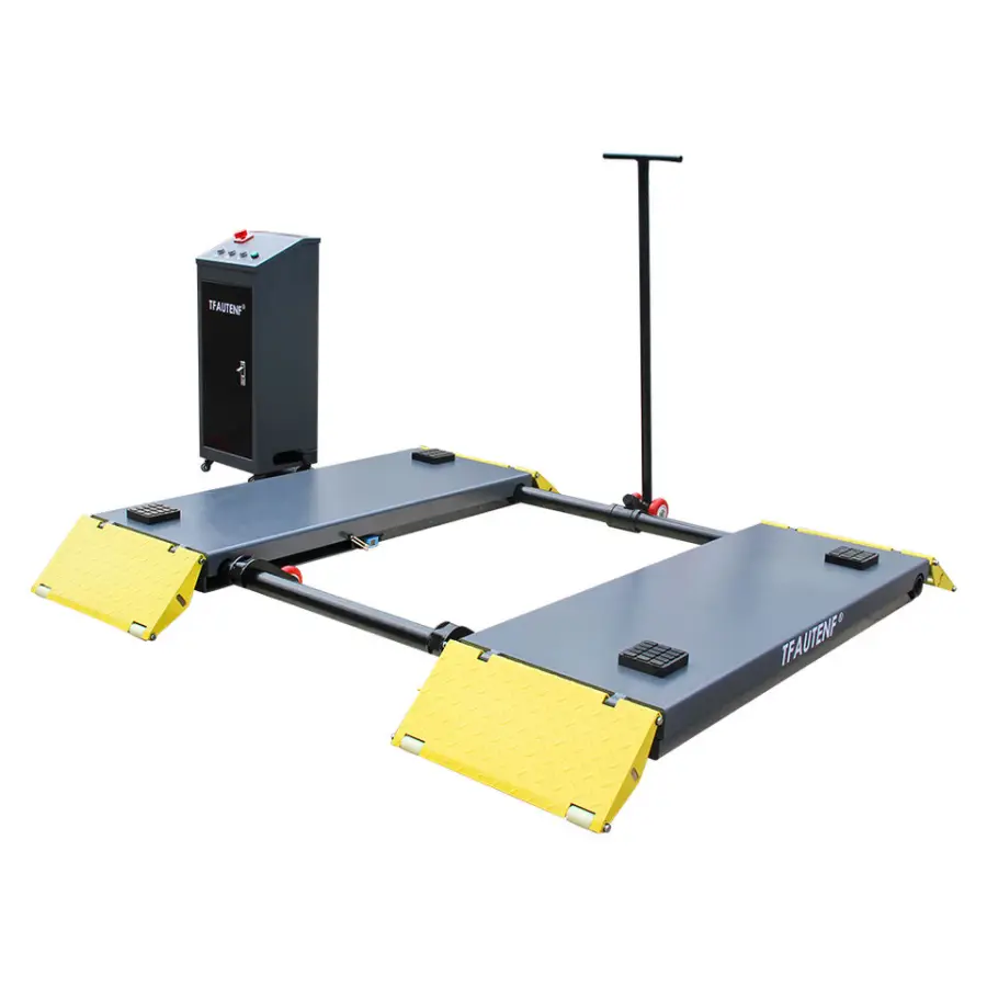 TFAUTENF Electrical Mid-rise Mobile 3T/3.5T Hydraulic Car Scissor Lift/3tons Mid-rise Scissor Car Lift — image 7