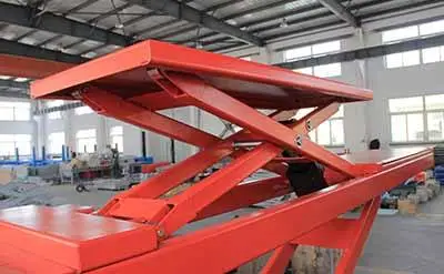 In-ground Pit Car Scissor Lift/4000kg Wheel Alignment Pit Scissor Car Lift/Large Car Scissor Lift Ramps — view 2