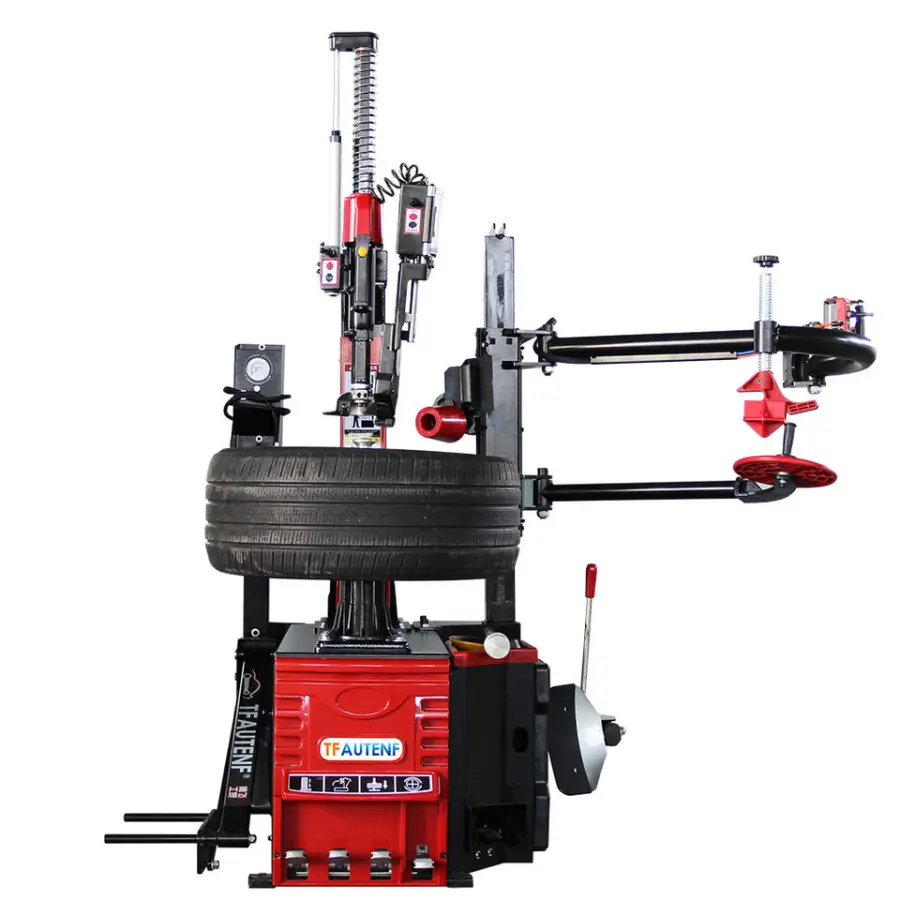 TFAUTENF 12''-26'' Touchless Leverless Fully Automatic Tire Changer Machine / Tire Remover with Swing Arm — image 6