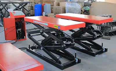 TFAUTENF 3000kg-3500kg Inground and Ground Pit High Rise Hydraulic Car Scissor Lift/auto Lift/ Pit Scissor Car Lift — view 6