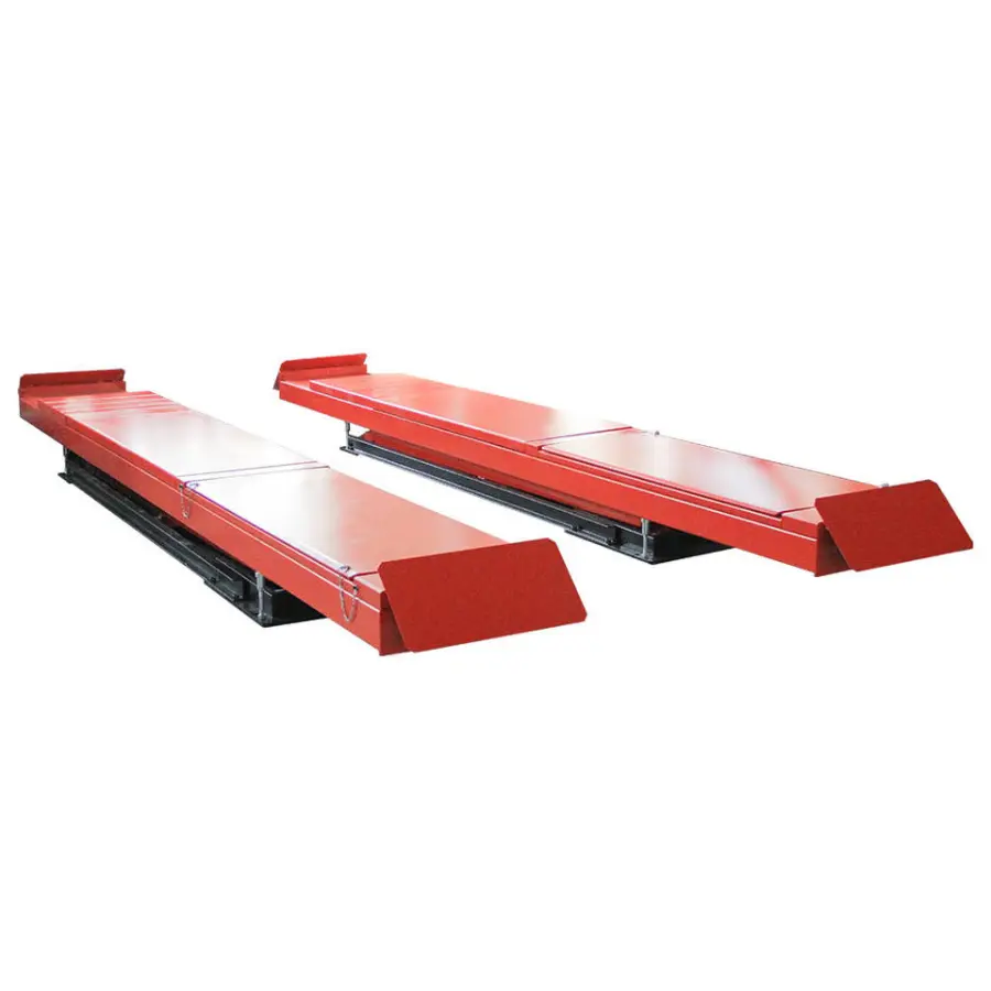 TFAUTENF Hydraulic 4 Tons In-ground Car Alignment Scissor Lift for Auto Workshop Wheel Aligner — image 7