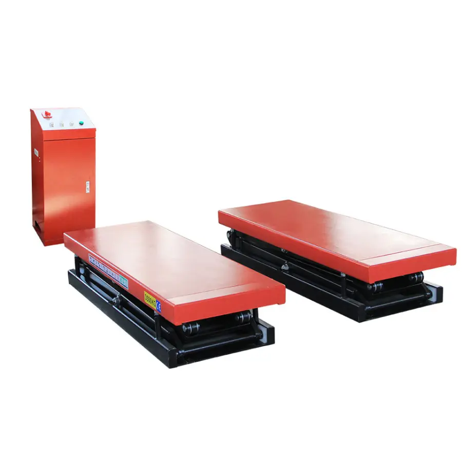 Car Workshop Factory Cheap Hydraulic Underground 3.5 Tons Scissor Elevator — image 4