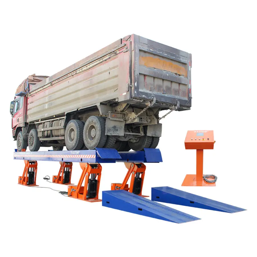 TFAUTENF CE Hydraulic Heavy Duty Cabled 10T/20T/30T/40T Bus Platform Truck Scissor Lift — view 6