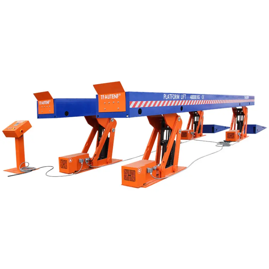 TFAUTENF 40-ton Heavy Duty Bus Platform Scissor Lift — image 4