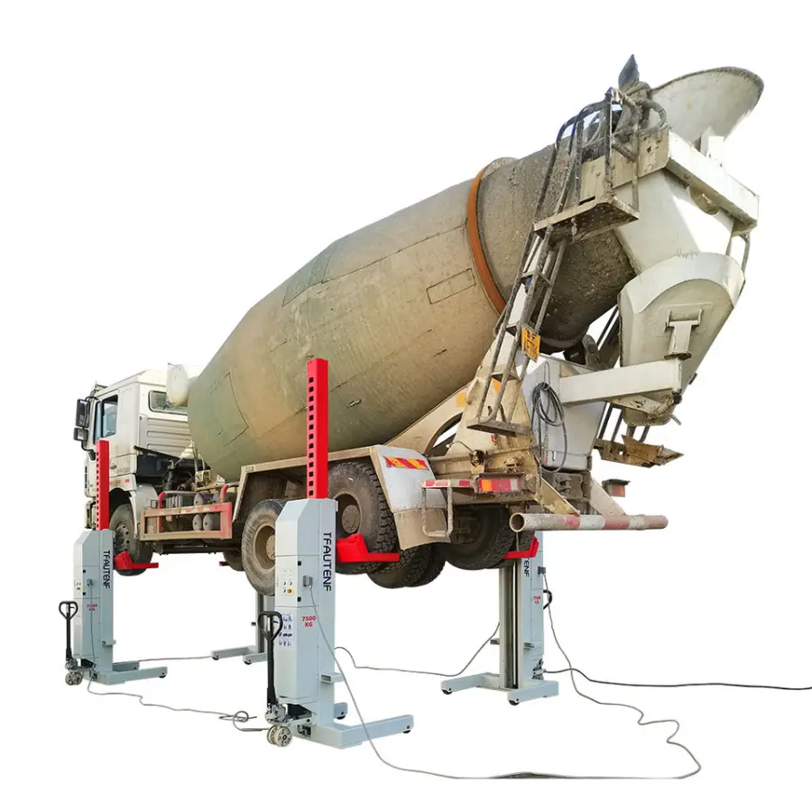 TFAUTENF TF-4175 Electric Hydraulic Heavy Duty Mobile Column Lift for Truck Lift Truck Repair and Truck Maintenance — image 3