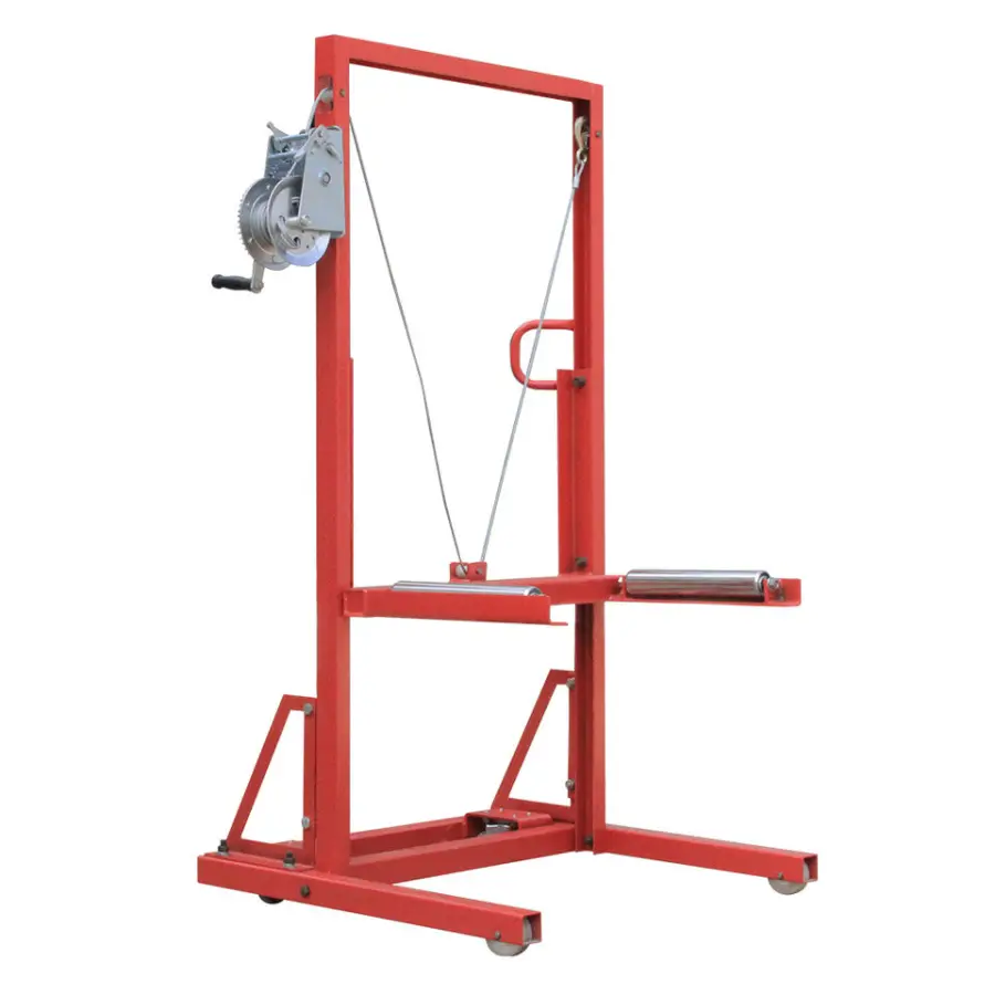 TFAUTENF 120 kg Lifting Capacity Mechanical Truck Tire Lifter for Truck Tyre Lifting — view 1
