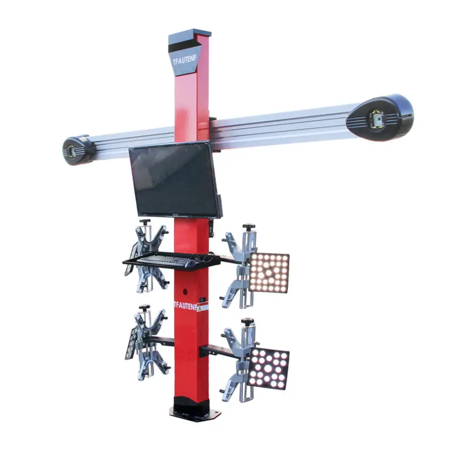 Hot Selling 3D Automatic Beam Wheel Aligner Wheel Alignment Equipment — image 3