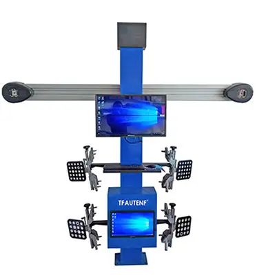 TFAUTENF Wheel Alignment Machine 3d 4 Wheel Aligner System with One Single Screen Usually Work with Four Post Car Lift w — view 1