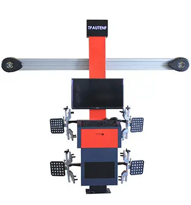 AUTENF Auto 3D Wheel Alignment with Under Ground Large Car Scissor Lift / Car Lift for Wheel Aligner Workshop Work Use with Ce — image 5
