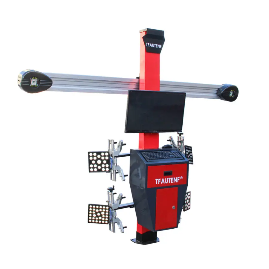 Cheap Automotive Auto Car Four Wheel Aligner 3d Wheel Alignment Machine for Sale — image 3