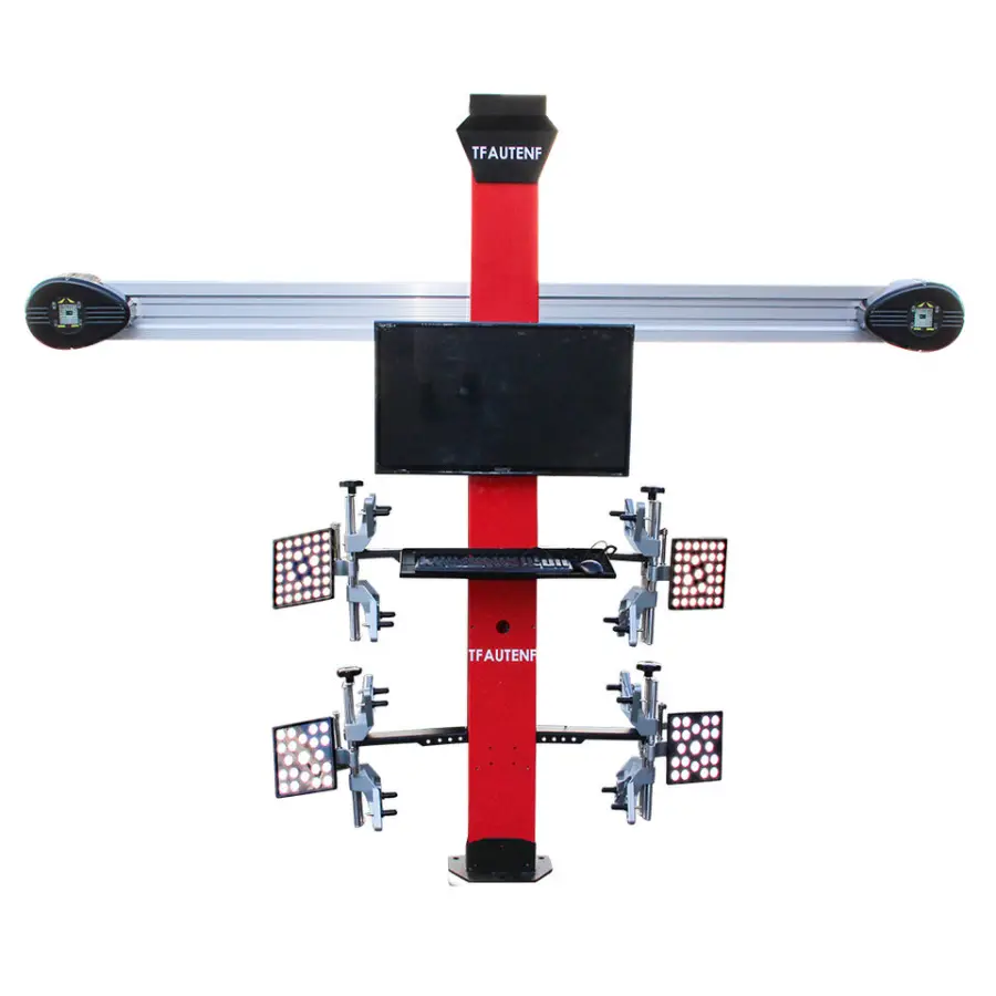 TFAUTENF CE Cheap Cost Economical Price Car Auto 3d Wheel Alignment Machine Equipment for Garage Workshop — view 2