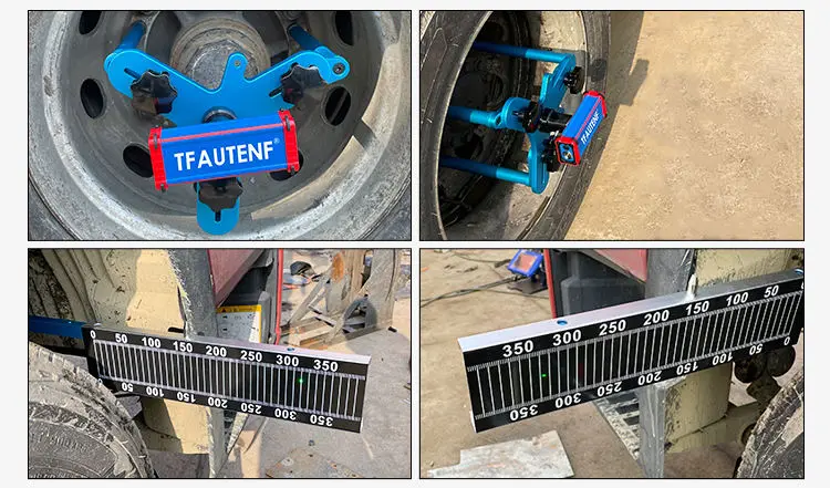 TFAUTENF Heavy Duty Laser Wheel Alignment Machine for Trailer Truck — image 4