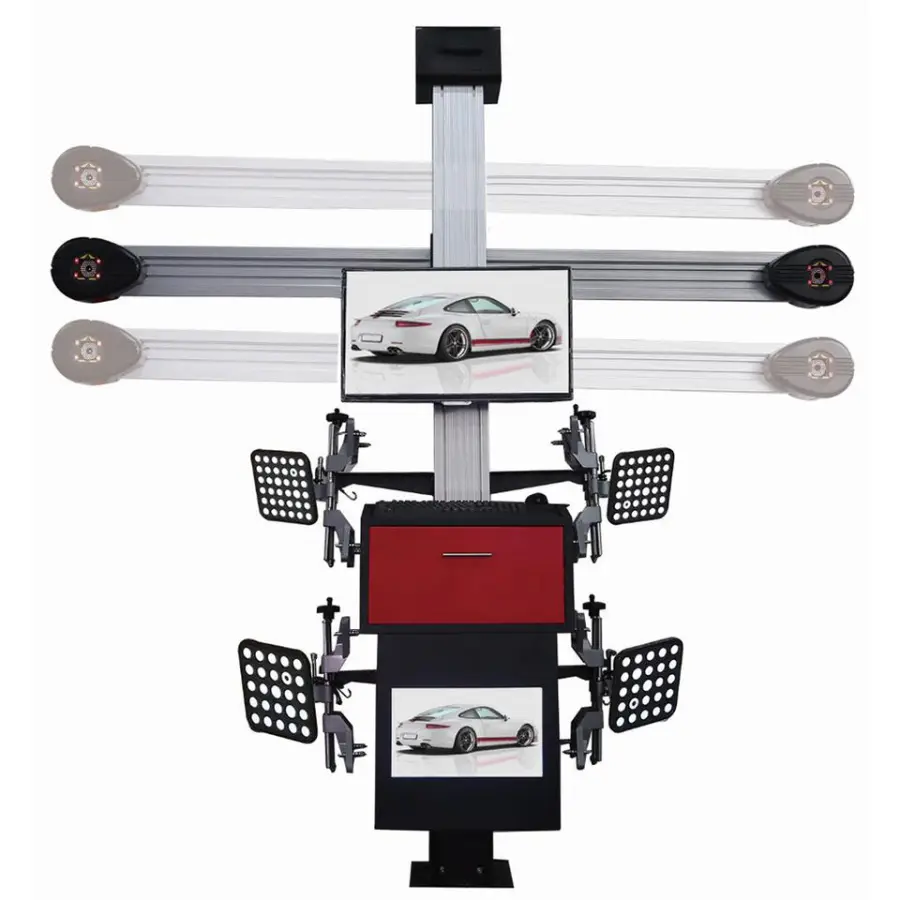 Advanced 3D Wheel Alignment Machine with Automatic Tracking Type for Car/SUV - Professional Garage Equipment — view 1
