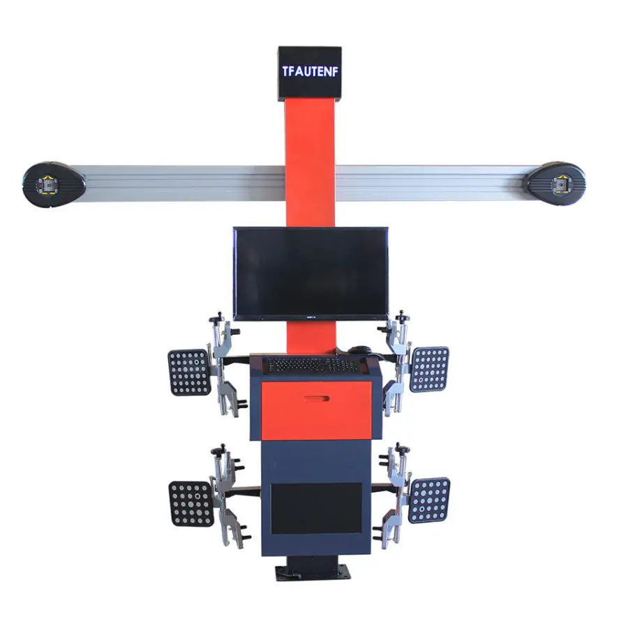 Advanced 3D Wheel Alignment Machine with Automatic Tracking Type for Car/SUV - Professional Garage Equipment — image 7