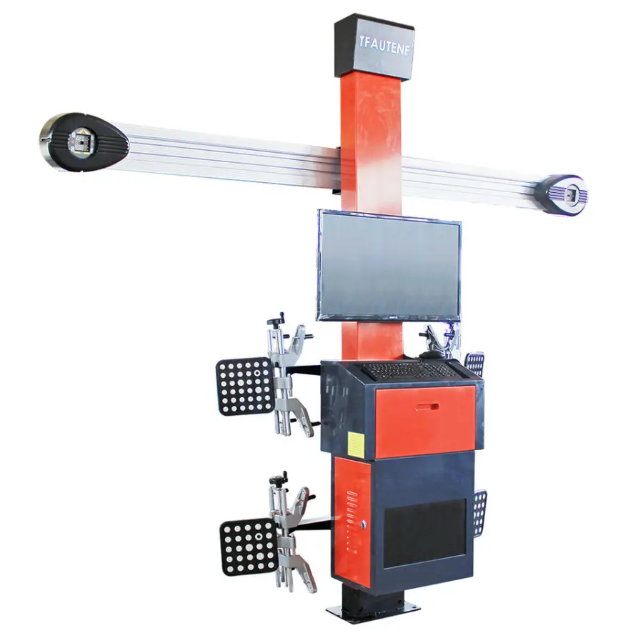 Professional Dual Screen 3D Wheel Aligner Powered by Dell High-Performance Computer — image 2