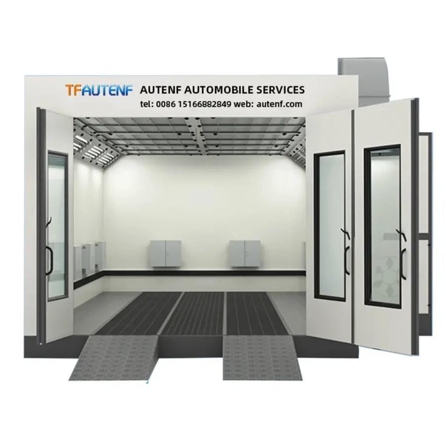 Electrical Heating Automotive Car Painting Equipment Baking Oven Spray Booth Paint Booth Painting Room Paint Oven — image 3