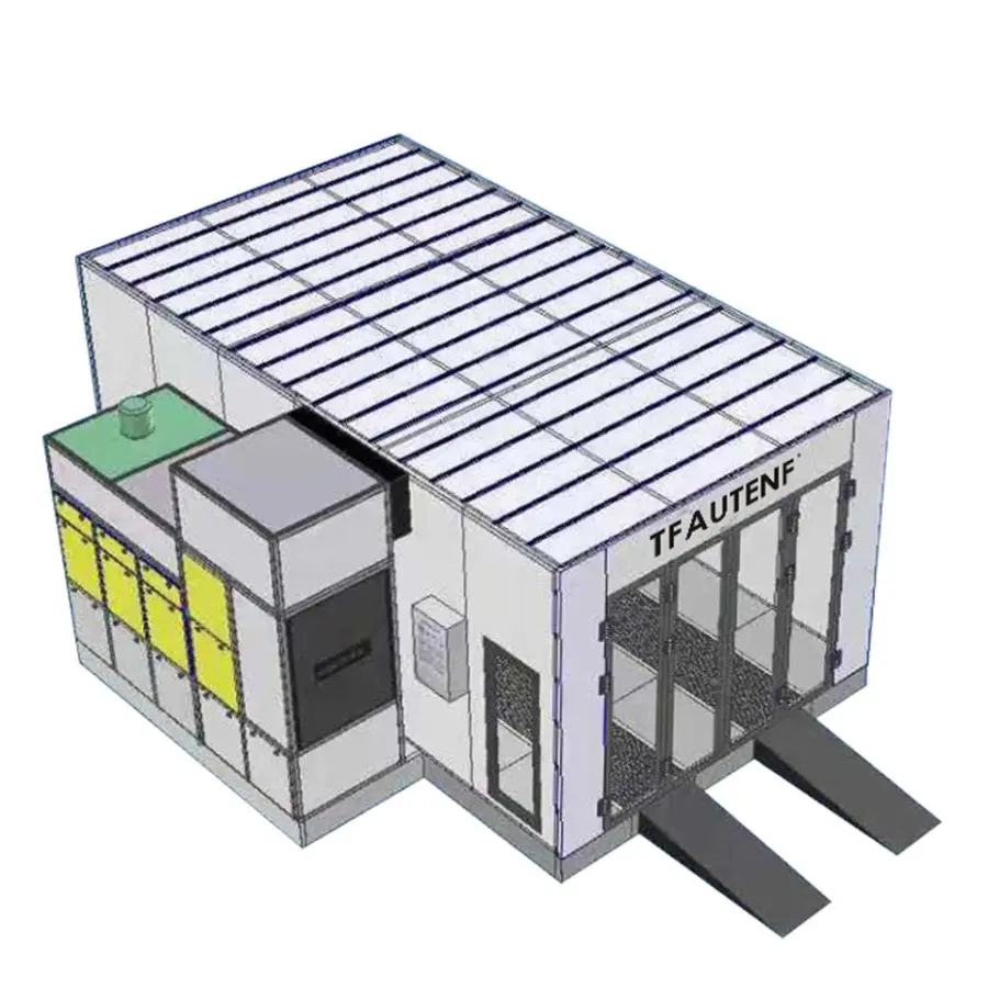 Electrical Heating Automotive Car Painting Equipment Baking Oven Spray Booth Paint Booth Painting Room Paint Oven — image 6