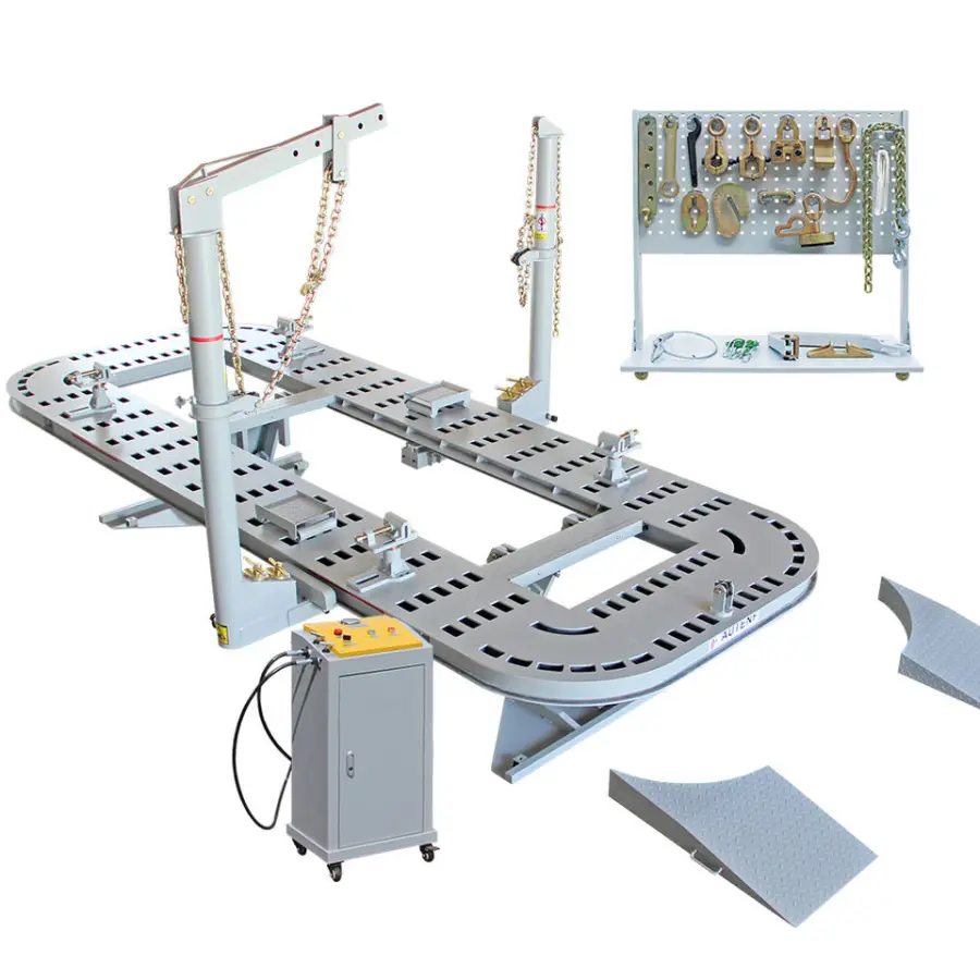 TFAUTEN Car Bench Parallel and Tilting Manganese Steel Plate for Car Collision Repair with 3500kg Lifting Capacity — image 5