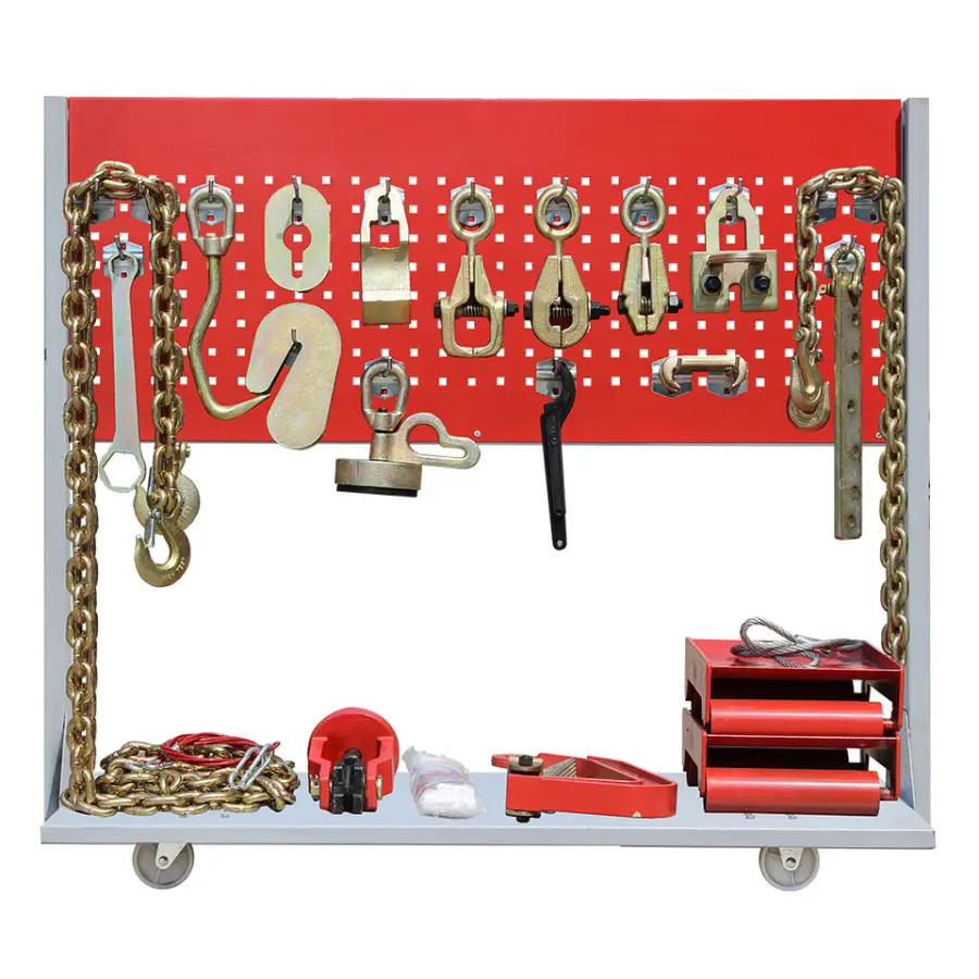 CE Certified Rectangular Tube Tilting Platform Air-over-hydraulic Pump Auto Body Frame Machine with 3.5t Loading Capacity — image 4