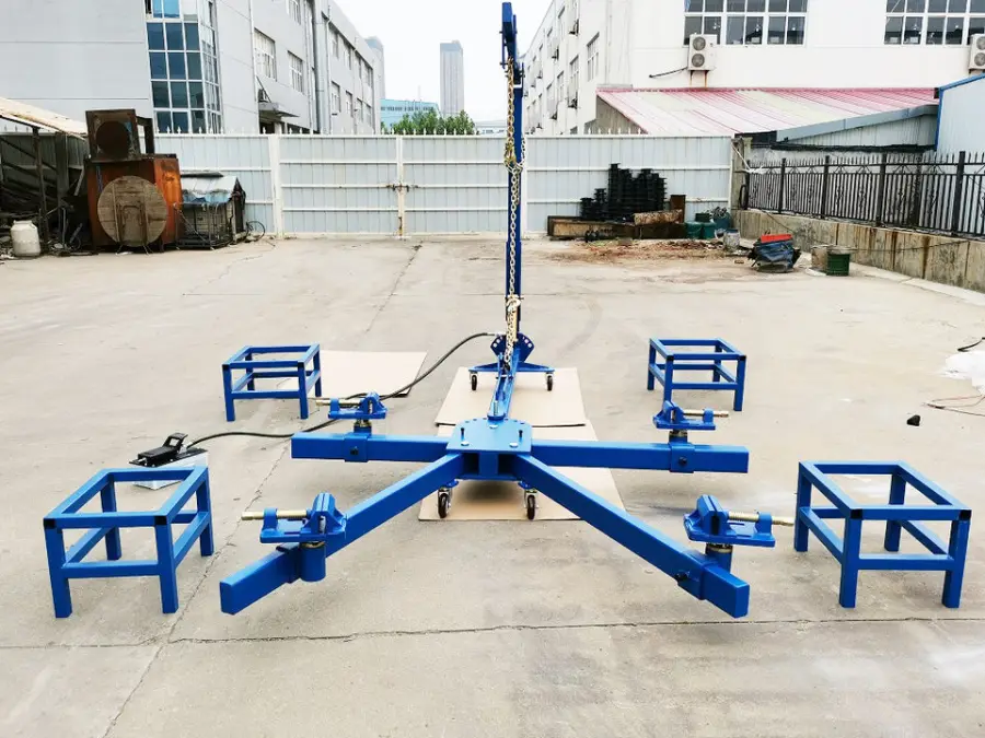 CE Approved Portable Auto Body Collision Repair Frame Puller Machine for Quick Repair — image 6