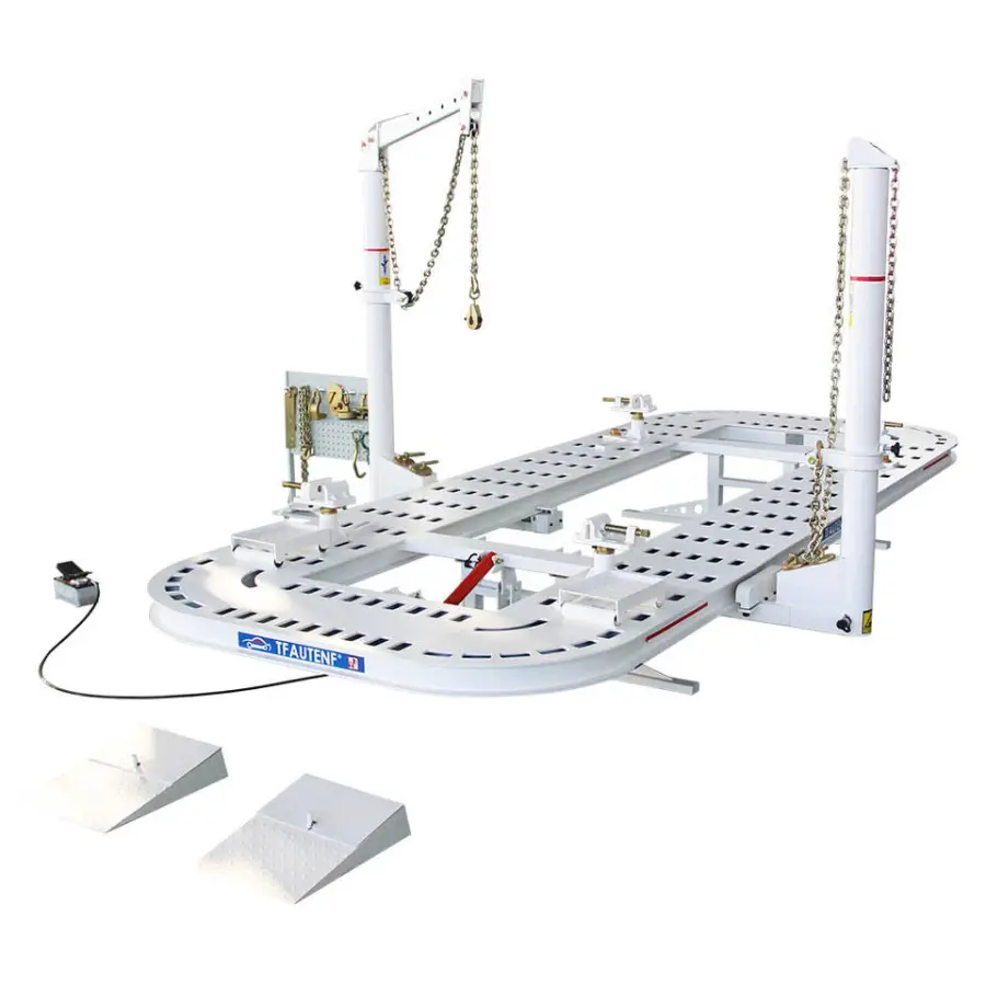 TFAUTENF Manganese Steel Plate Car Bench Auto Body Frame Machine with 3.5t Loading Capacity — image 3