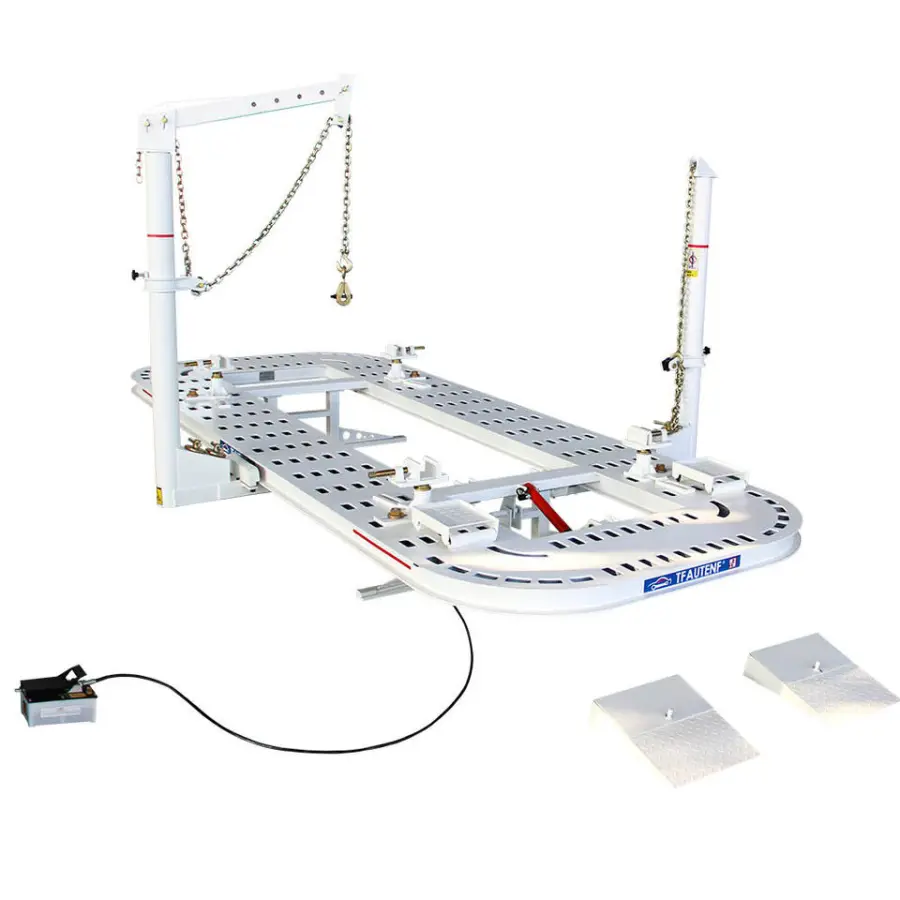 TFAUTENF Manganese Steel Plate Car Bench Auto Body Frame Machine with 3.5t Loading Capacity — image 4