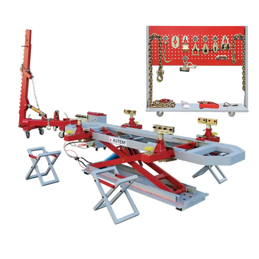 Autenf China Auto Body Chassis Straightening Portable Frame Machine for Autobody Frame Repair Rack — view 1