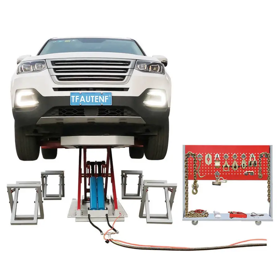 Autenf China Auto Body Chassis Straightening Portable Frame Machine for Autobody Frame Repair Rack — view 2